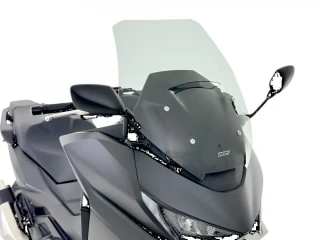 Plexi motocyklu WRS verze TOURING pro HONDA FORZA 750 rok 2025-2026 barva kouřová, výška 56,3 cm o 6,5 cm vyšší než originál plexi