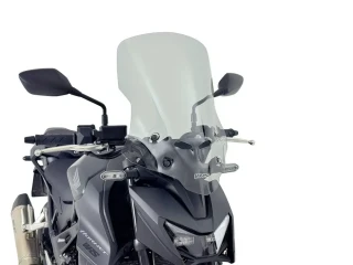 Plexi motocyklu WRS verze CAPONORD pro HONDA HORNET 750 rok 2025-2026 barva kouřová, výška plexi 51 cm, bez montážní sady