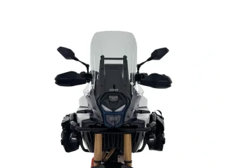 Plexi motocyklu WRS verze CAPONORD pro VOGE VALICO DS 800 X RALLY rok 2025-2026 barva kouřová, výška plexi 35 cm