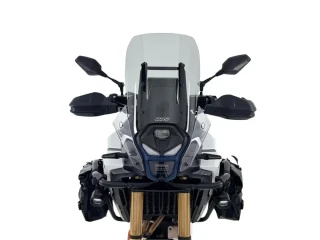 Plexi motocyklu WRS verze TOURING pro VOGE VALICO DS 800 X RALLY rok 2025-2026 barva kouřová, výška plexi 31 cm bez deflektorů