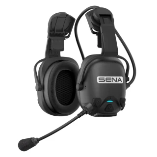 Komunikační zařízení SENA MESH HARD HAT MOUNT HEADSET CAST - eadset nejen pro průmyslovou komunikaci s dosahem 1,1 km v otevřeném terénu