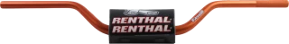 Motokrosové řidítka bez hrazdy RENTHAL FATBAR 609 RC HIGH HANDLEBAR barva oranžová
