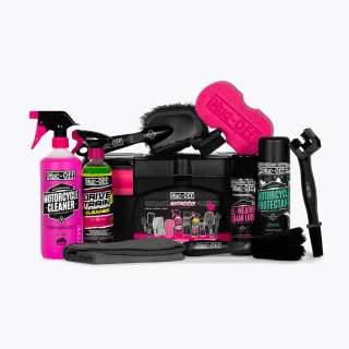 a Dárková čistící sada na motocykly MUC-OFF ULTIMATE MOTORCYCLE CARE KIT 285