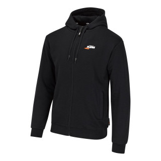 Pánská mikina s kapucí KTM BEAST ZIP HOODIE barva černá