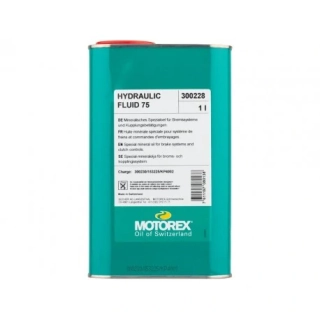 Speciální olej pro hydraulické systémy spojek /hydraulický olej spojek MOTOREX HYDRAULIC FLUID 75 balení 1 litr