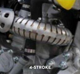 Chránič kolena výfuku MOOSE RACING 250 4T