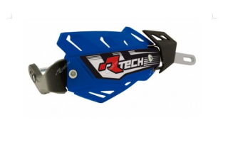 Chrániče páček RTECH FLX ALU modré včetně montážní sady