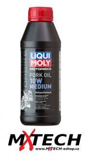Tlumičový olej LIQUI MOLY Motorbike Fork Oil 10W Medium - střední 500ml