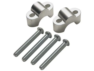 Sada na zvýšení řídítek RTECH + 10mm, průměr 28mm vč. šroubů