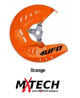 Chránič předního kotouče UFO DISC COVERS KTM EXC/EXC-F 2010-2016 oranžová