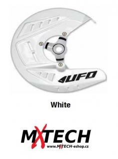 Chránič předního kotouče UFO DISC COVERS YAMAHA YZF 450 2014-2016 bílá