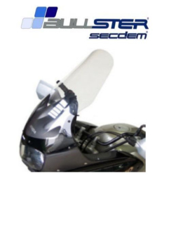 Plexi motocyklu BULLSTER pro HONDA 1000 VARADERO 99-02 čiré , výška 67cm 