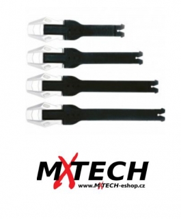 strap & buckle set 250/350 black/white 2016