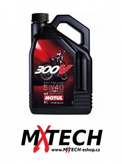 Syntetický olej MOTUL 300V 5W40 4T Factory line 4 litry
