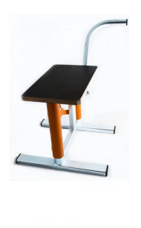a Motokrosový stojan / motocyklový stojan pro cross MX LN barva oranžová, minimální výška 31 cm, maximální výška 41,5 cm