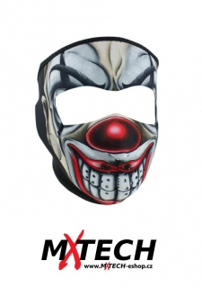 Ochranná neoprenová maska na obličej ZANHEADGEAR Chicano Clown