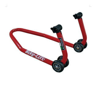 a Přední stojan BIKE LIFT FS-10 FRONT STAND červený - bez adaptérů