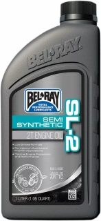 Olej BEL-RAY SL-2 SEMI-SYNTHETIC 2T ENGINE OIL balení 1 litr 