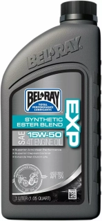 Olej BEL-RAY EXP 15W-50 SYNTHETIC ESTER BLEND 4T ENGINE OIL balení 1 litr 