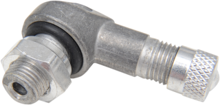 Ventilek do pneu pravoúhlý K&L VAKLVE STEMS 8mm ohyb 90 ° - stříbrný - 1 kus