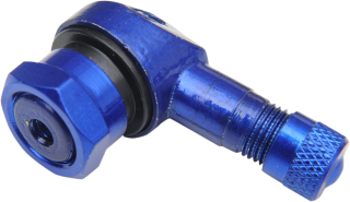 Ventilek do pneu pravoúhlý K&L VAKLVE STEMS 10 mm ohyb 90 ° - modrý - 1 kus