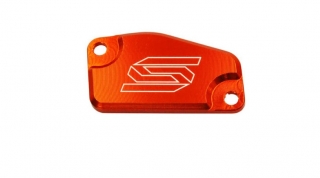 Víčko brzdové pumpy SCAR pro KTM SX65 14-15 oranžová
