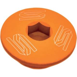 A Zátka motoru boční SCAR ENGINE PLUG pro KTM ORANŽOVÁ