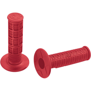 Motokrosové gripy MOOSE RACING STEALTH GRIPS červené