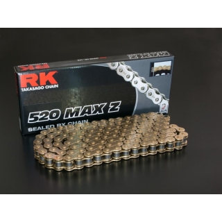 Řetěz RK 520 Z KROUŽEK - barva zlatá - 100 článků