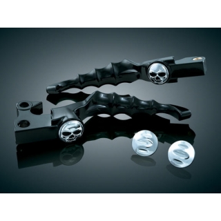 Set páček KURYAKYN ZOMBIE LEVERS pro HARLEY DAVIDSON ČERNÉ viz popis