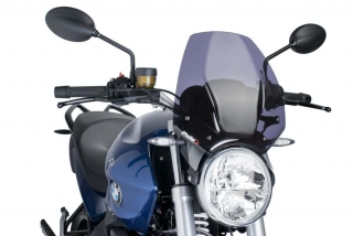 Plexi PUIG SPORT BMW R 1200 R 2006-2014 TMAVÝ KOUŘ