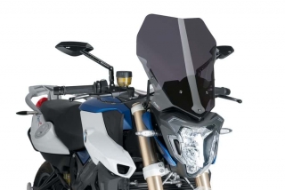 Plexi PUIG TOURING BMW F 800 R 2015-2017 TMAVÝ KOUŘ