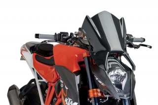 Plexi PUIG SPORT KTM 1290 SUPERDUKE R 2014-2016 karbonové