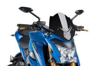 Plexi PUIG SPORT Suzuki GSX-S 1000 2015-20017 ČERNÉ