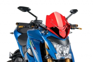 Plexi PUIG SPORT Suzuki GSX-S 1000 2015-20017 ČERVENÉ