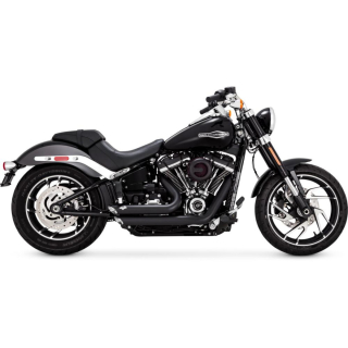 Výfuk VANCE & HINES SHORTHOTS STAGGERED pro HARLEY DAVIDSON FLDE 2018-2023 černý