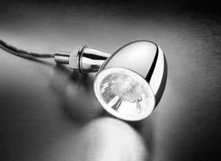 Poziční světlo/blinkr KELLERMANN BULLET 1000 PL WHITE LED TURN/POSITION L.CHROME