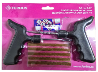 a Opravná sada FERDUS BRTK-40 pro osobní bezdušové pneu