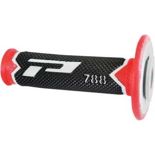 Třívrstvé GRIPY MX Progrip 788 GRAY/RED/BLACK