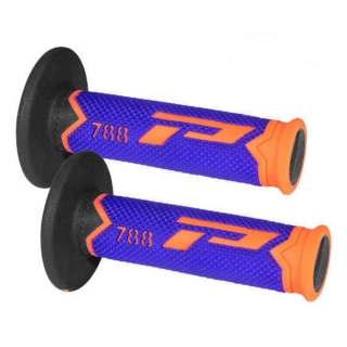 Třívrstvé GRIPY MX PROGRIP 788 FLUO ORANGE/BLUE/BLACK