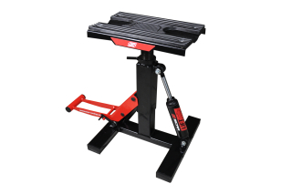 Výškově nastavitelný stojan pro motokrosové motorky / motokrosový stojan s tlumičem SCAR LIFT STAND ADJUSTABLE S9902 nosnost 150 kg
