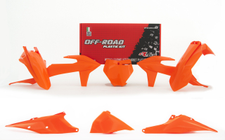 Sada plastů RTECH KTM SX 125/250 2019-2022 oranžová