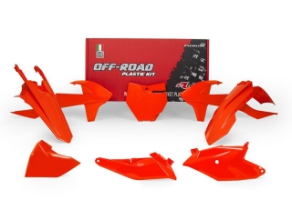 Sada plastů RACETECH KTM SX 125/250 2019 NEON oranžová