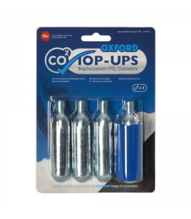 Náhradní bombičky OXFORD OX722 CO2 PRO OPRAVNÉ SADY 4 kusy