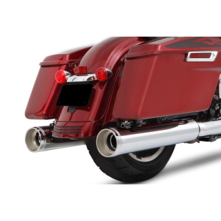 Homologované koncovky výfuku RINEHART RACING pro HARLEY DAVIDSON Electra  2018-2022 Chrom 4,5