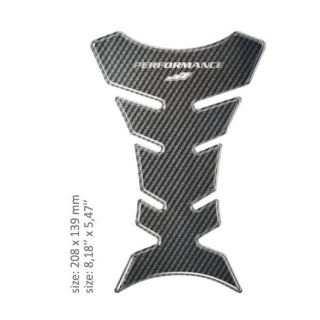 Samolepka - tank pad na nádrž motocyklu ONEDESIGN UNIVERSAL TANK PAD - LESKLÁ ŠEDÁ 20,8 CM