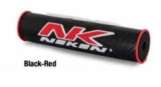 Kryt hrazdy řidítek motocyklu NEKEN BAR PAD STANDARD - délka 24,5 cm - barva černá/červená