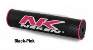 Kryt hrazdy řidítek motocyklu NEKEN BAR PAD STANDARD - délka 24,5 cm - barva černá/růžová