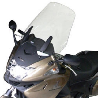 Plexi na motocykl BULLSTER pro HONDA TTV 700 DEAUVILLE 2006-2016 ČIRÉ, VÝŠKA PLEXI 48 CM