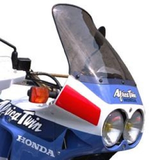 Plexi na motocykl BULLSTER pro HONDA XVR 650 AFRICA TWIN 1989-1992 ČIRÉ, VÝŠKA PLEXI 45 CM